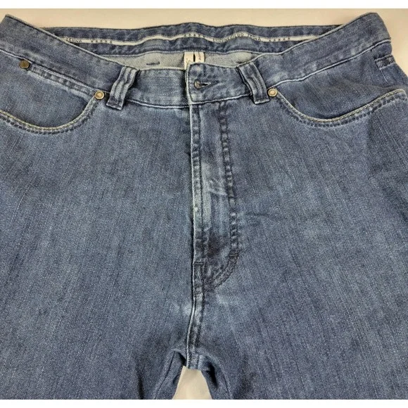 Ermenegildo Zegna Mens Straight Leg Jeans Blue Denim Made in Italy Size 35x29 - Picture 6 of 9